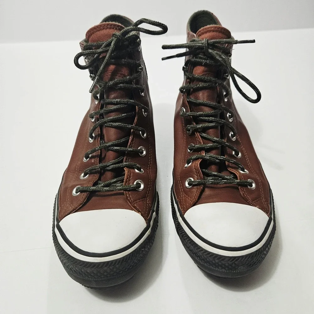 Converse Chuck Taylor All Star Counter Climate Waterproof Leather Brown Size 10